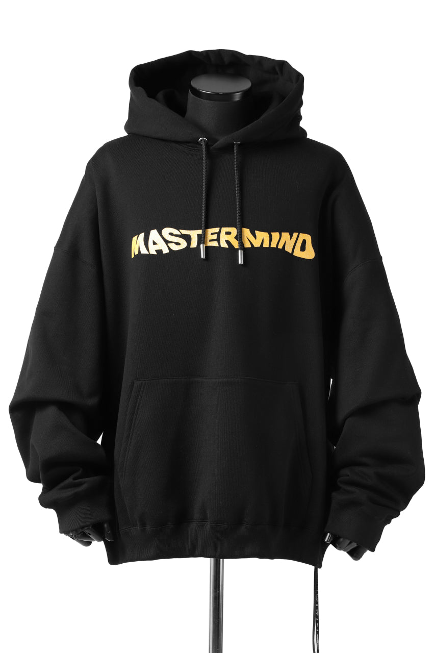 Load image into Gallery viewer, mastermind JAPAN SWEAT HOODIE / GLITTER LOGO & SKULL (BLACK)