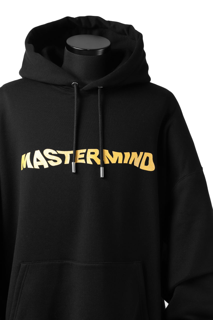 Load image into Gallery viewer, mastermind JAPAN SWEAT HOODIE / GLITTER LOGO & SKULL (BLACK)