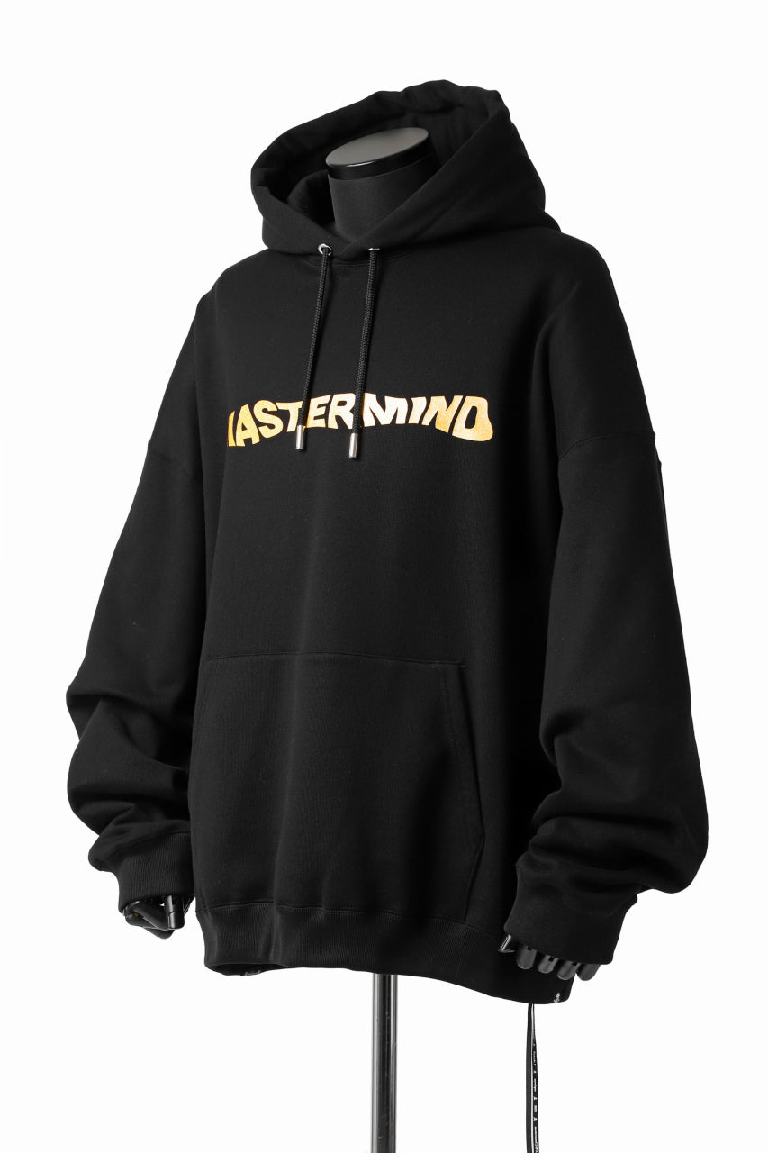 Load image into Gallery viewer, mastermind JAPAN SWEAT HOODIE / GLITTER LOGO & SKULL (BLACK)