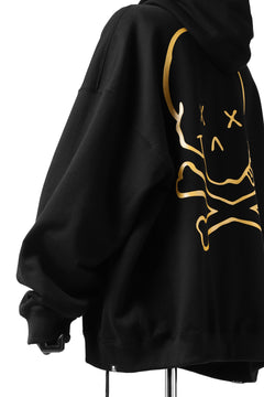 Load image into Gallery viewer, mastermind JAPAN SWEAT HOODIE / GLITTER LOGO & SKULL (BLACK)
