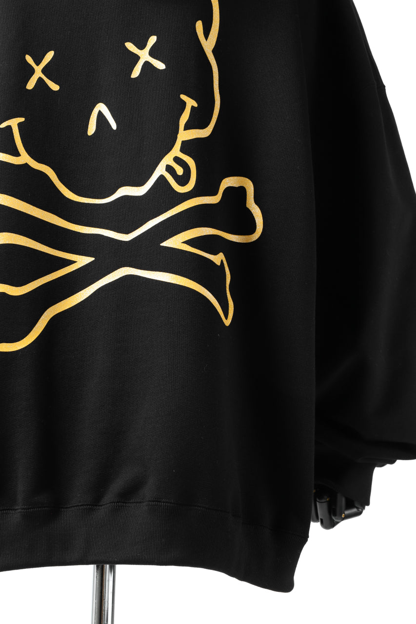 Load image into Gallery viewer, mastermind JAPAN SWEAT HOODIE / GLITTER LOGO & SKULL (BLACK)