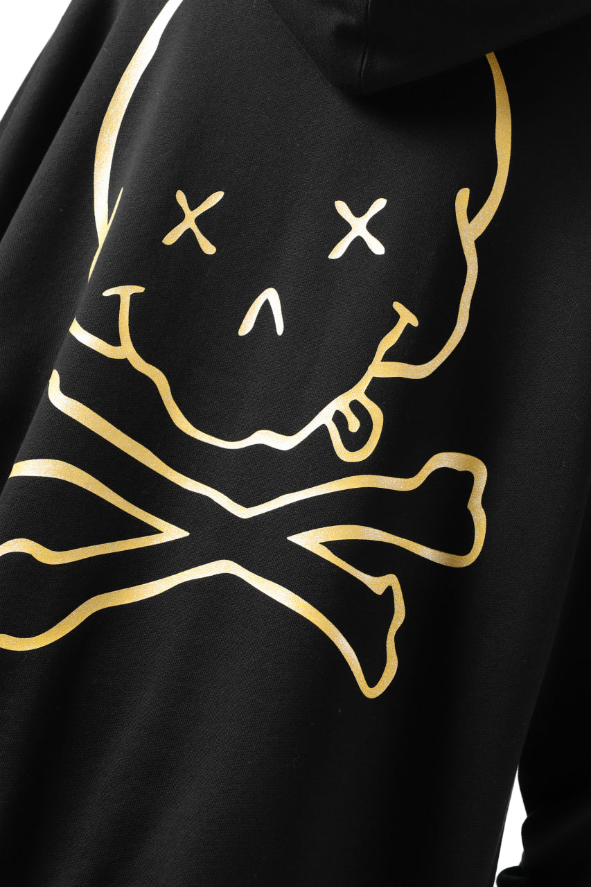 Load image into Gallery viewer, mastermind JAPAN SWEAT HOODIE / GLITTER LOGO & SKULL (BLACK)