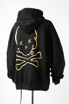 Load image into Gallery viewer, mastermind JAPAN SWEAT HOODIE / GLITTER LOGO & SKULL (BLACK)