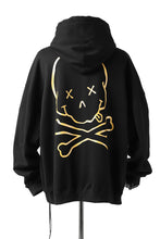 Load image into Gallery viewer, mastermind JAPAN SWEAT HOODIE / GLITTER LOGO & SKULL (BLACK)