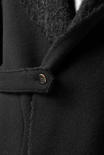 画像をギャラリービューアに読み込む, forme d'expression Hooded Cardigan Jacket (Black)