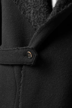 画像をギャラリービューアに読み込む, forme d'expression Hooded Cardigan Jacket (Black)