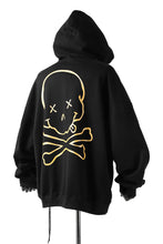 Load image into Gallery viewer, mastermind JAPAN SWEAT HOODIE / GLITTER LOGO & SKULL (BLACK)