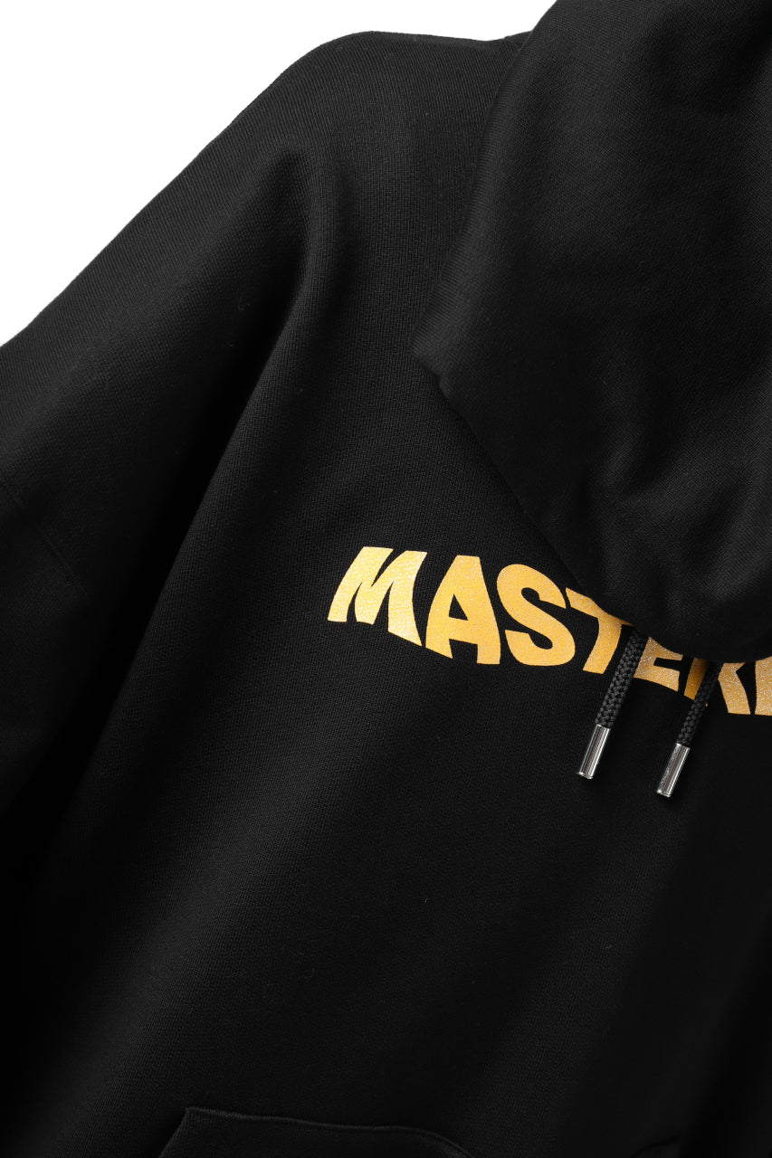 画像をギャラリービューアに読み込む, mastermind JAPAN SWEAT HOODIE-NEVERMIND / GLITTER LOGO (BLACK)