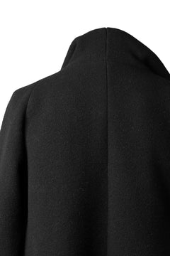 画像をギャラリービューアに読み込む, forme d'expression Hooded Cardigan Jacket (Black)