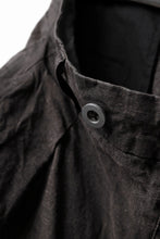 画像をギャラリービューアに読み込む, KLASICA GOSSE TWO TUCKED TROUSERS / GARMENT DYED BROKEN HERRING BONE (CINAMON)