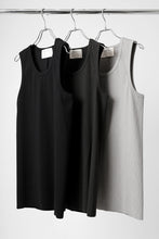 画像をギャラリービューアに読み込む, N/07 MINIMAL TANK TOP / ALL STAR BARE TELECO (DARK GREY)