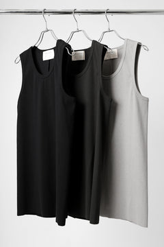 画像をギャラリービューアに読み込む, N/07 MINIMAL TANK TOP / ALL STAR BARE TELECO (DARK GREY)