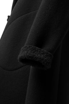 画像をギャラリービューアに読み込む, forme d'expression exclusive Hooded Robe Coat (Black)