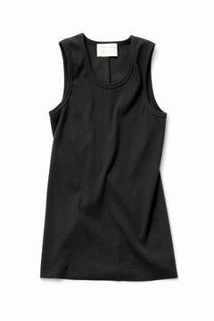 画像をギャラリービューアに読み込む, N/07 MINIMAL TANK TOP / ALL STAR BARE TELECO (DARK GREY)