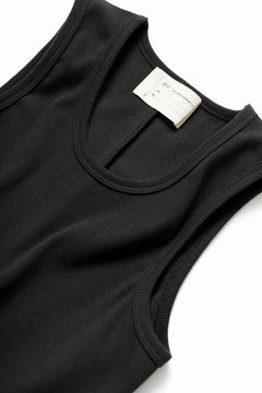 画像をギャラリービューアに読み込む, N/07 MINIMAL TANK TOP / ALL STAR BARE TELECO (DARK GREY)