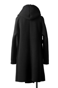 画像をギャラリービューアに読み込む, forme d'expression exclusive Hooded Robe Coat (Black)
