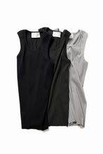 画像をギャラリービューアに読み込む, N/07 MINIMAL TANK TOP / ALL STAR BARE TELECO (DARK GREY)
