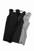 画像をギャラリービューアに読み込む, N/07 MINIMAL TANK TOP / ALL STAR BARE TELECO (DARK GREY)