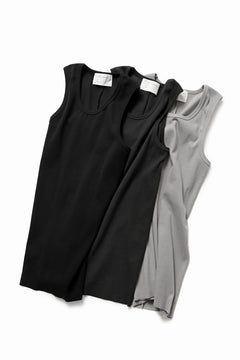 画像をギャラリービューアに読み込む, N/07 MINIMAL TANK TOP / ALL STAR BARE TELECO (DARK GREY)