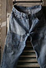 画像をギャラリービューアに読み込む, CHANGES VINTAGE REMAKE DENIM STRAIGHT PANTS / VINTAGE DENIM (INDIGO #A)