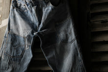 画像をギャラリービューアに読み込む, CHANGES VINTAGE REMAKE DENIM STRAIGHT PANTS / VINTAGE DENIM (INDIGO #A)