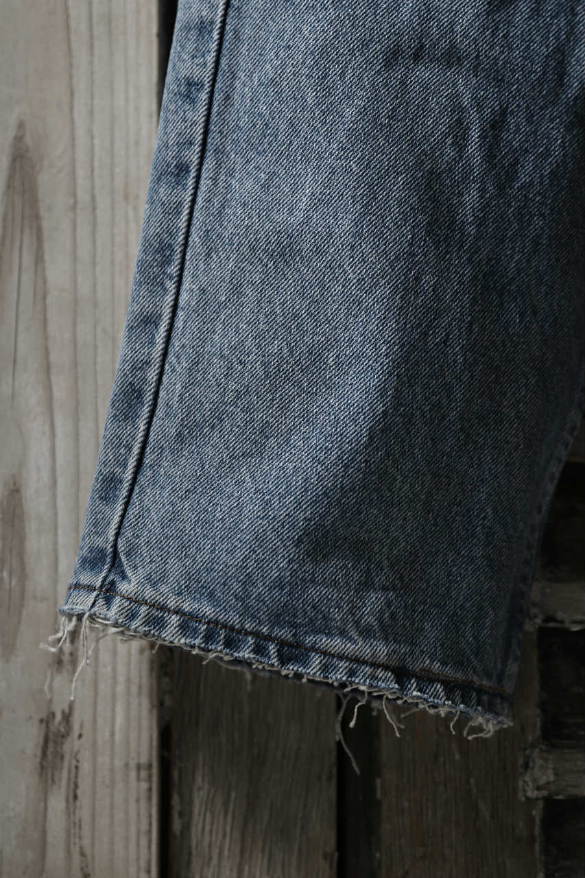画像をギャラリービューアに読み込む, CHANGES VINTAGE REMAKE DENIM STRAIGHT PANTS / VINTAGE DENIM (INDIGO #A)