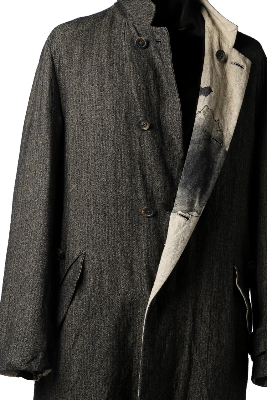 画像をギャラリービューアに読み込む, forme d'expression exclusive Reversible Duster Coat (Wood)