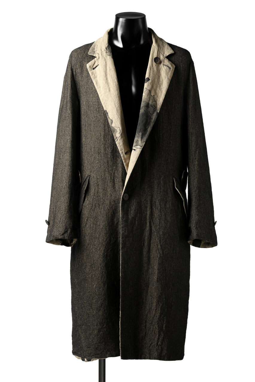 画像をギャラリービューアに読み込む, forme d'expression exclusive Reversible Duster Coat (Wood)