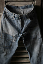 画像をギャラリービューアに読み込む, CHANGES VINTAGE REMAKE DENIM STRAIGHT PANTS / VINTAGE DENIM (INDIGO #A)