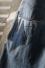 画像をギャラリービューアに読み込む, CHANGES VINTAGE REMAKE DENIM STRAIGHT PANTS / VINTAGE DENIM (INDIGO #A)