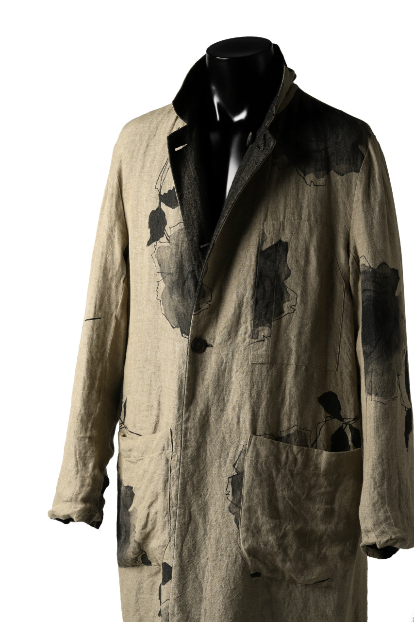 画像をギャラリービューアに読み込む, forme d'expression exclusive Reversible Duster Coat (Wood)