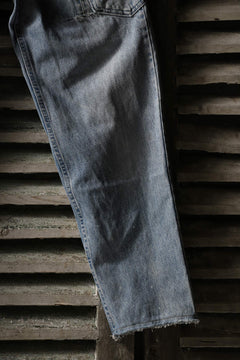 画像をギャラリービューアに読み込む, CHANGES VINTAGE REMAKE DENIM STRAIGHT PANTS / VINTAGE DENIM (INDIGO #C)