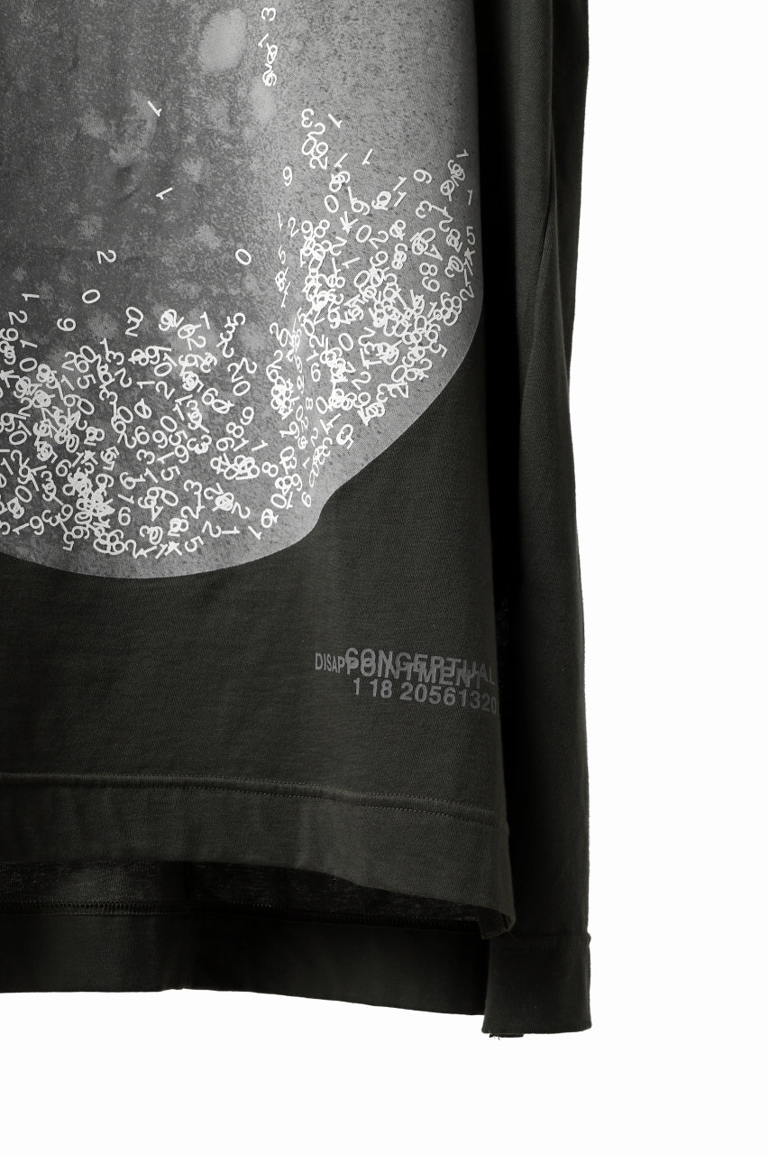 Load image into Gallery viewer, A.F ARTEFACT CREW NECK TEE / ABSTRACT PRINT Ver. (KHAKI)