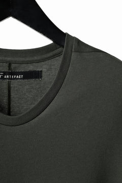 Load image into Gallery viewer, A.F ARTEFACT CREW NECK TEE / ABSTRACT PRINT Ver. (KHAKI)