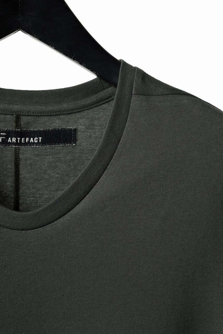 Load image into Gallery viewer, A.F ARTEFACT CREW NECK TEE / ABSTRACT PRINT Ver. (KHAKI)