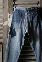 画像をギャラリービューアに読み込む, CHANGES VINTAGE REMAKE DENIM STRAIGHT PANTS / VINTAGE DENIM (INDIGO #C)