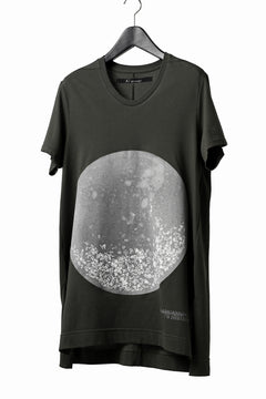 Load image into Gallery viewer, A.F ARTEFACT CREW NECK TEE / ABSTRACT PRINT Ver. (KHAKI)