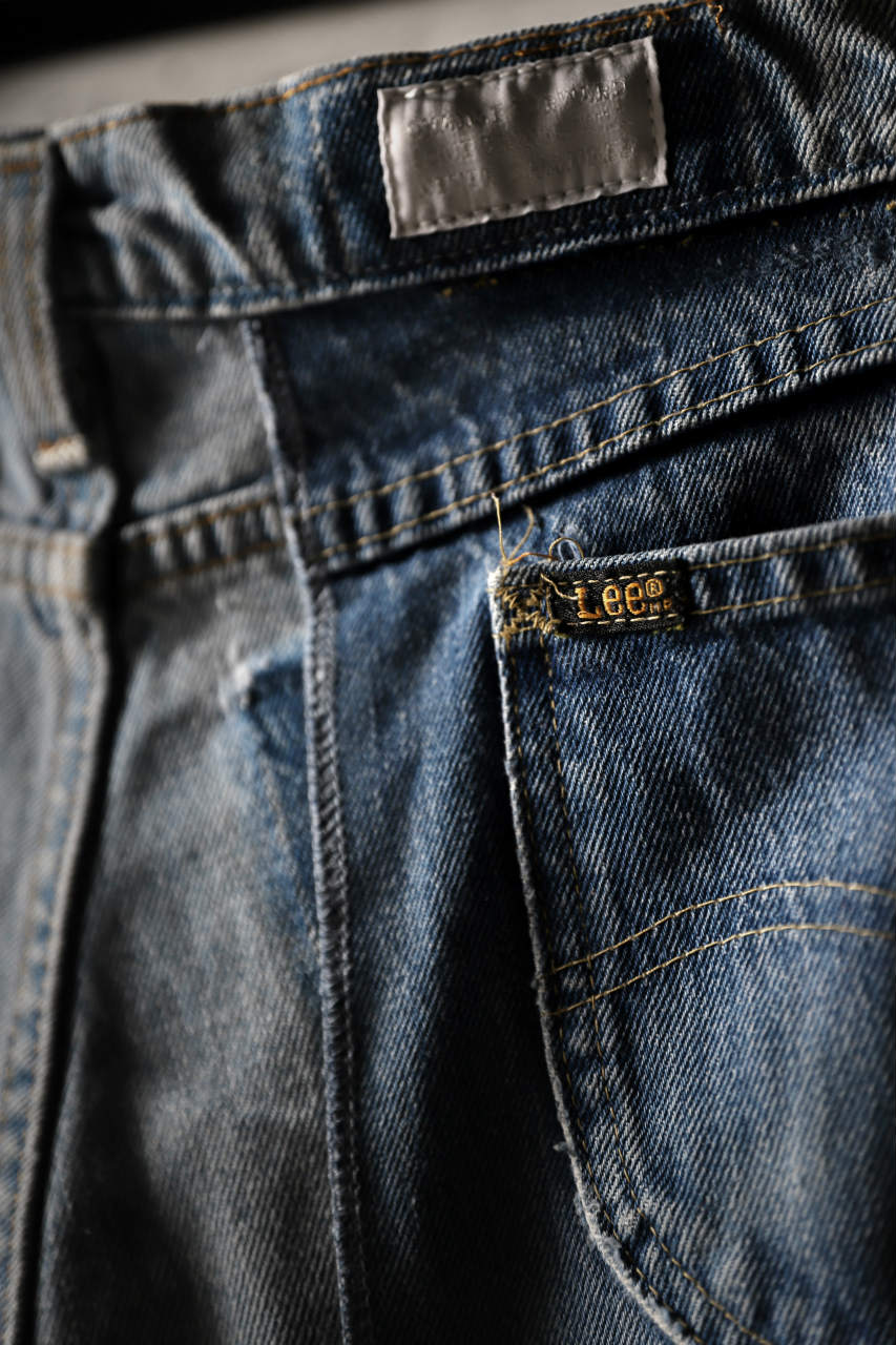 画像をギャラリービューアに読み込む, CHANGES VINTAGE REMAKE DENIM STRAIGHT PANTS / VINTAGE DENIM (INDIGO #C)