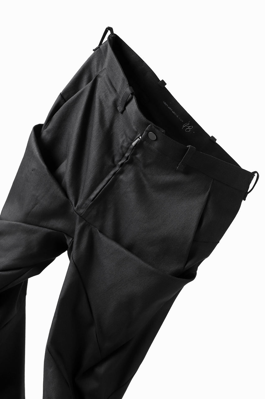 LEON EMANUEL BLANCK exclusive FORCED 6 POCKET LONG PANTS / LIGHT TWILL (BLACK)