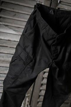 画像をギャラリービューアに読み込む, CHANGES VINTAGE REMAKE MILITARY CARGO TAPERED PANTS / WOODLAND CAMO (BLACK DYED #A)