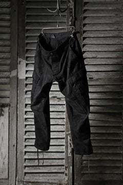 画像をギャラリービューアに読み込む, CHANGES VINTAGE REMAKE MILITARY CARGO TAPERED PANTS / WOODLAND CAMO (BLACK DYED #A)
