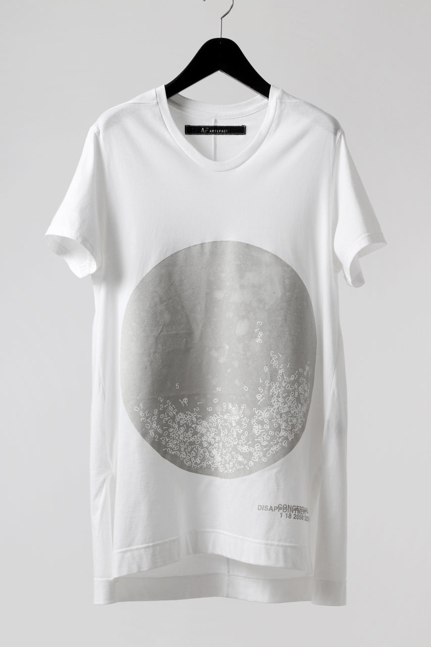 Load image into Gallery viewer, A.F ARTEFACT CREW NECK TEE / ABSTRACT PRINT Ver. (WHITE)