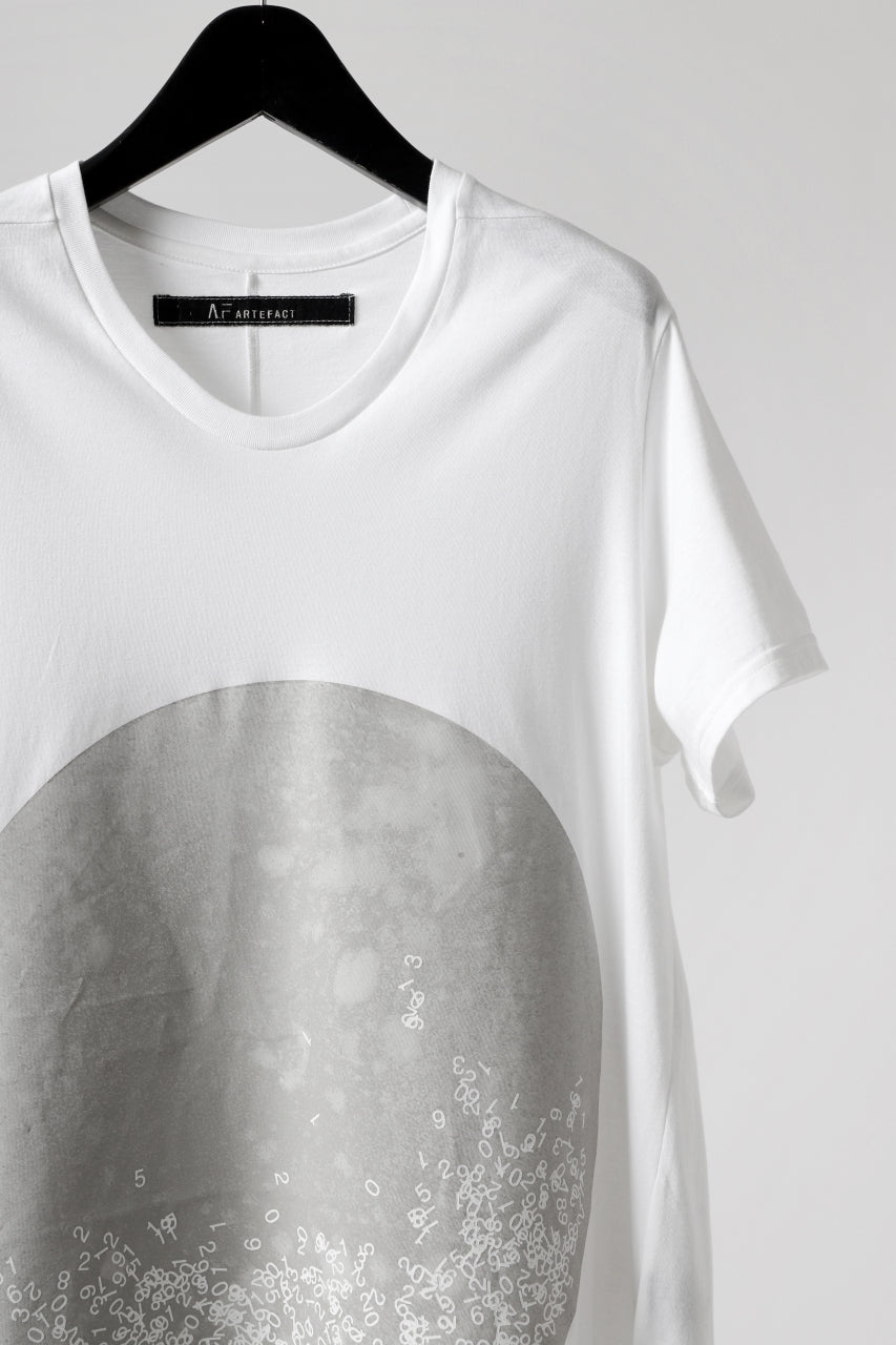 Load image into Gallery viewer, A.F ARTEFACT CREW NECK TEE / ABSTRACT PRINT Ver. (WHITE)