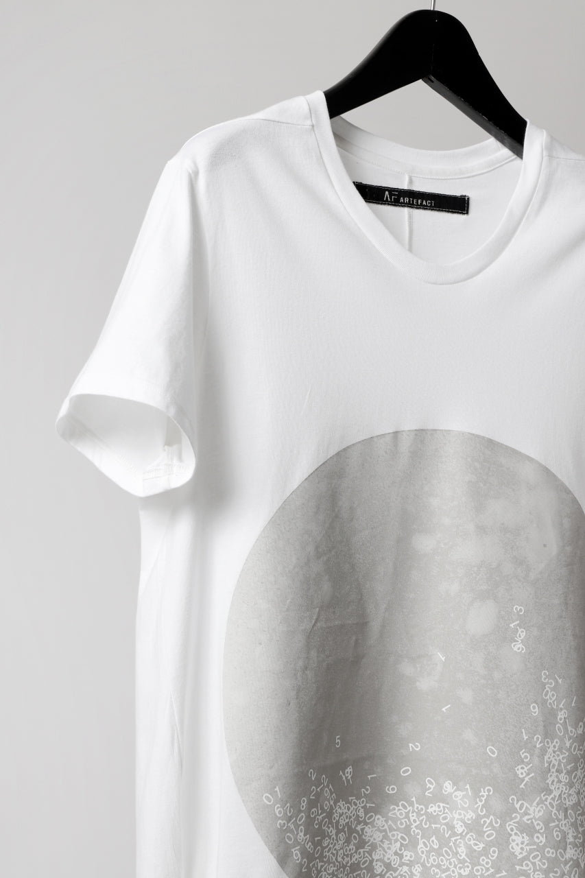 Load image into Gallery viewer, A.F ARTEFACT CREW NECK TEE / ABSTRACT PRINT Ver. (WHITE)