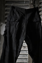 画像をギャラリービューアに読み込む, CHANGES VINTAGE REMAKE MILITARY CARGO TAPERED PANTS / WOODLAND CAMO (BLACK DYED #A)