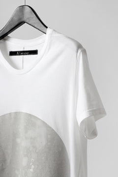 Load image into Gallery viewer, A.F ARTEFACT CREW NECK TEE / ABSTRACT PRINT Ver. (WHITE)