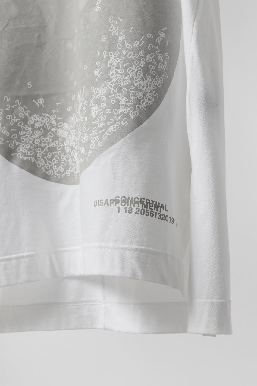 Load image into Gallery viewer, A.F ARTEFACT CREW NECK TEE / ABSTRACT PRINT Ver. (WHITE)
