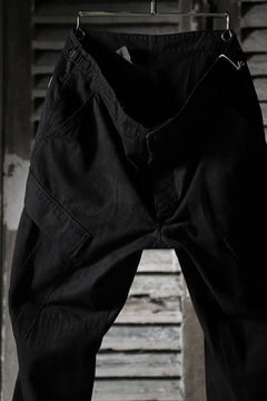 画像をギャラリービューアに読み込む, CHANGES VINTAGE REMAKE MILITARY CARGO TAPERED PANTS / WOODLAND CAMO (BLACK DYED #B)