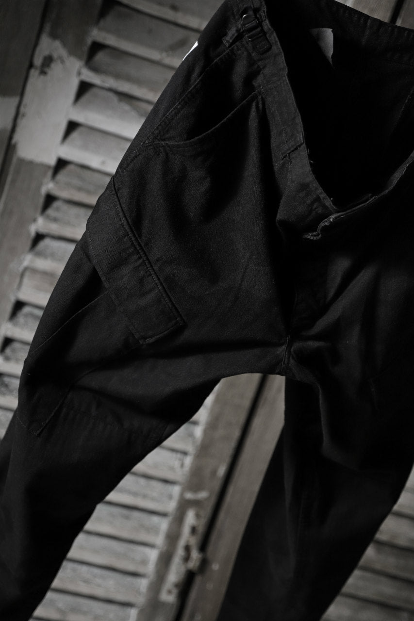 画像をギャラリービューアに読み込む, CHANGES VINTAGE REMAKE MILITARY CARGO TAPERED PANTS / WOODLAND CAMO (BLACK DYED #B)