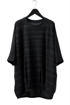 画像をギャラリービューアに読み込む, A.F ARTEFACT x LOOM exclusive "dolman" LOOSEY TOPS / 3D-PILE JQ BORDER (D.GREY)